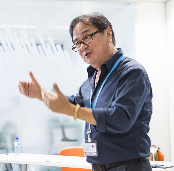 Portrait of Hung Q. Nguyen