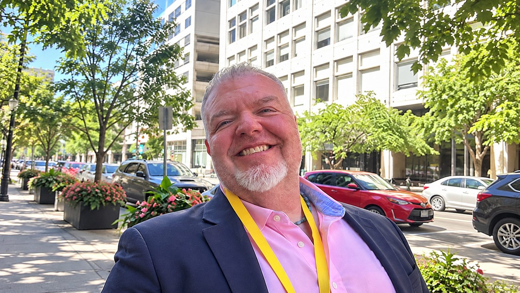 Portrait of Justin Bench